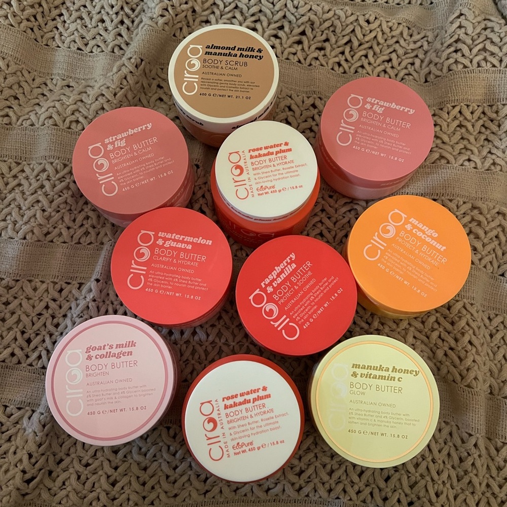 Ciroa Rose Water & Kakadu Plum Body Butter NEW UNOPENED - Picture 2 of 5